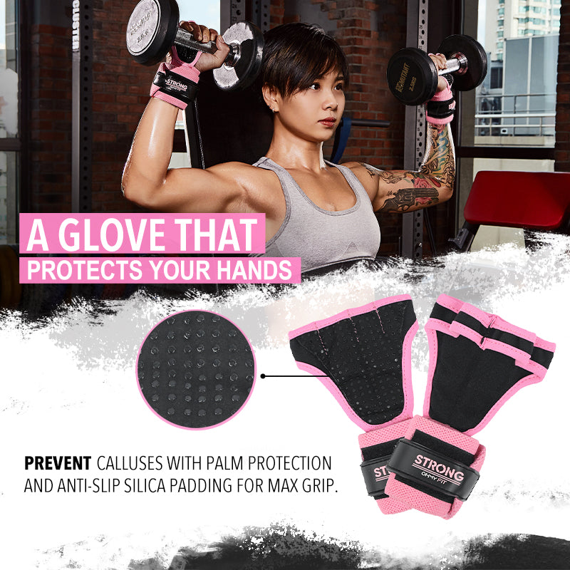Wrist Wrap Glove STRONG WOMAN