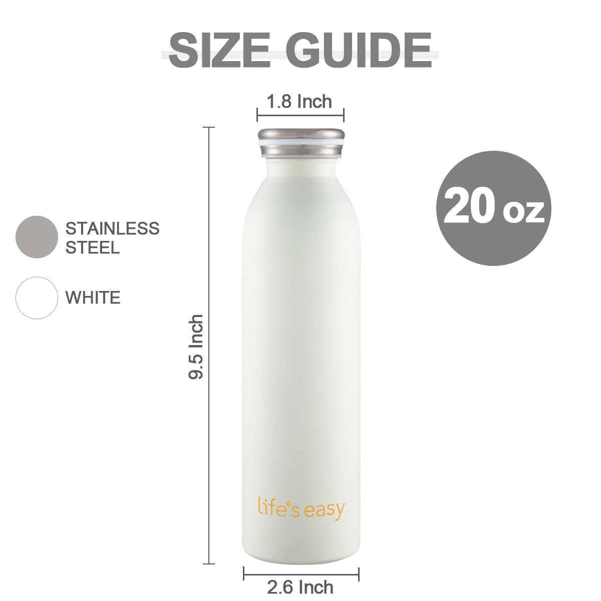20 oz. Water Bottle