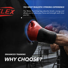 OHMY Flex Adjustable Water Punching Bag 22" 210 Pound with Easy-Lift 3:1 Pulley System