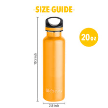 Life's Easy Stainless Steel Water Bottle (20 oz)