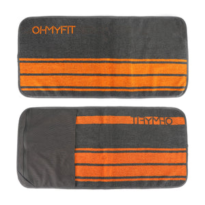 OHMY FIT Smart Fitness Towel with Zippered Pocket